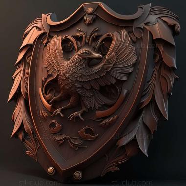 3D model shield (STL)